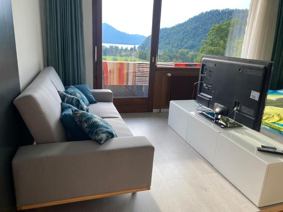 שטרובל Schoene Ferienwohnung Mit Wolfgangseeblick מראה חיצוני תמונה
